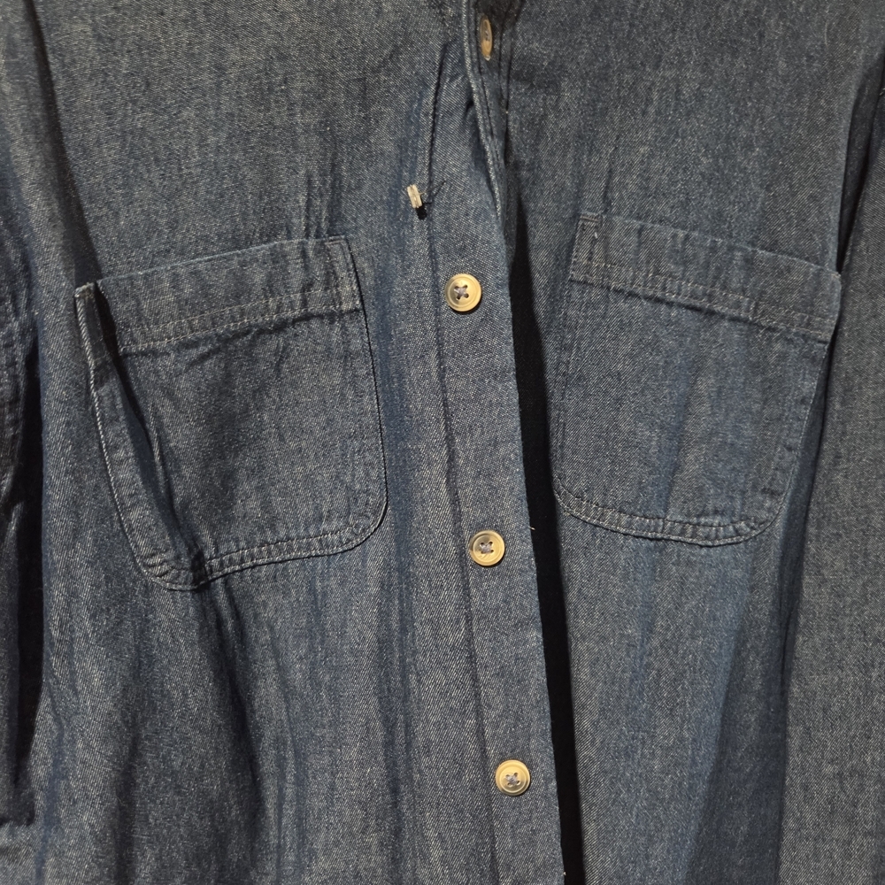 Wrangler Men's Dark Blue Shirt Jacket - Picture 4 of 5